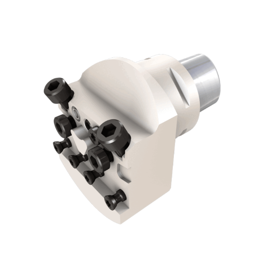 Picture of TUNGALOY C6CHFVN33046-CHP Quick Change Cut Off,Face Grooving,Grooving,Groove Threading Adapter Holder Steel PSC "Capto Type" 2.362 Shank