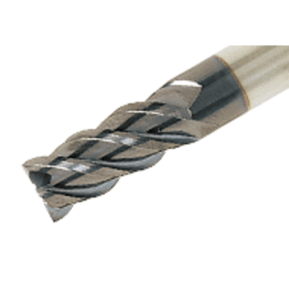Picture of TUNGALOY TEC060B4-16C06-57 AH725 DIA 6MM SH 0.2362 LOC 0.6299 OAL 2.2441 End Mill Standard Flute Standard Helix Carbide TiAlN Single End Square Sharp TUNG MEISTER