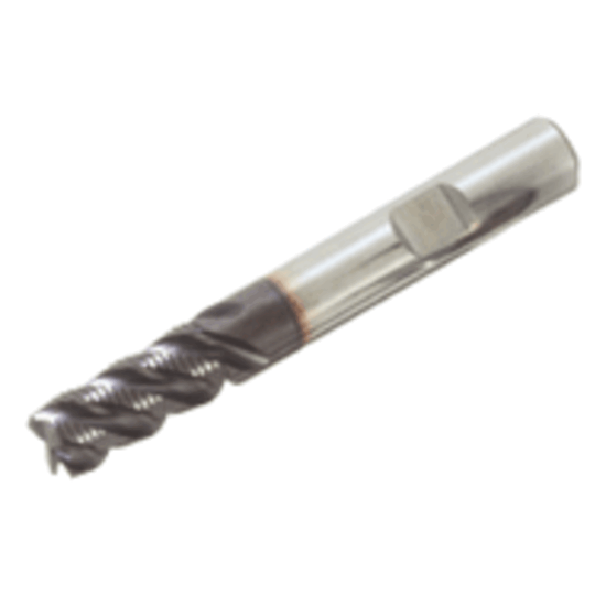 Picture of TUNGALOY TECR120B4M-24W12-83 AH725 DIA 12MM SH 0.4724 LOC 0.9449 OAL 3.2677 End Mill Carbide TiAlN Single End 45.0° Chamfer TUNG MEISTER