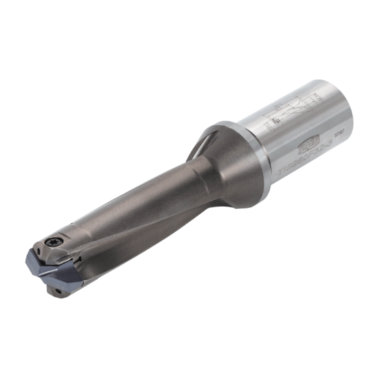 Picture of TUNGALOY TISU1535F1500-3 1.535" Drill ForceMeister TIS L/D=3 Indexable head Drill