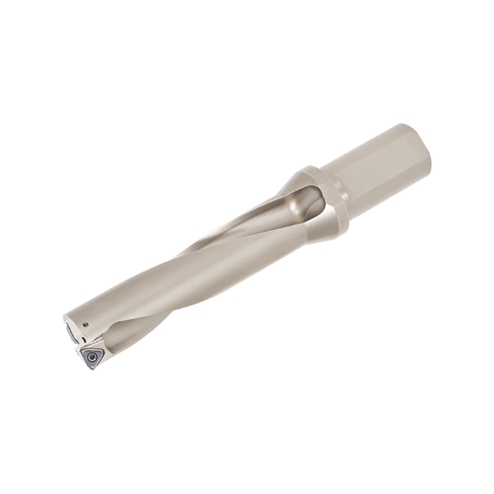 Picture of TUNGALOY TDS240F25-4 24mm TungSix-Drill Indexable Insert Drill s, L/D=4, Flat cotter