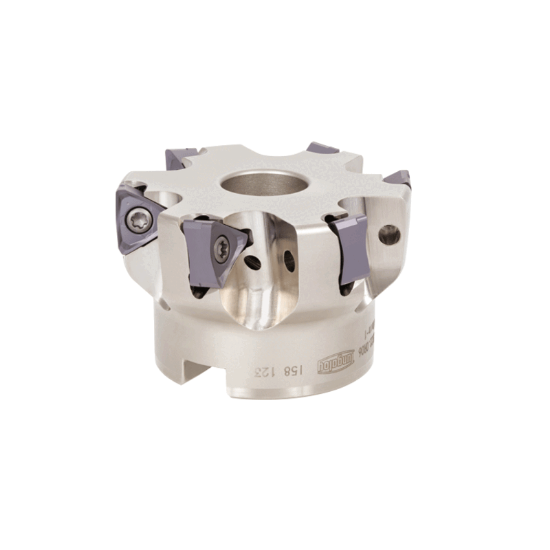 Picture of TUNGALOY TPTN12J125B38.1R12 Milling Cutter 90.0° 4.921 Cutter Diameter Shell Arbor 1.5000 12 Flute
