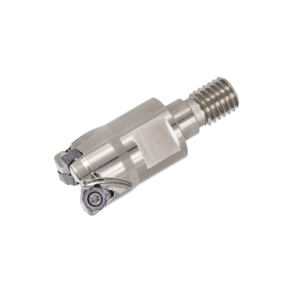 Picture of TUNGALOY HFWX04M025M12R04 Milling Cutter 0.984 Cutter Diameter Screw M12 2.047 OAL 4 Flute