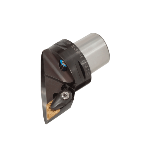Picture of TUNGALOY C6ADJNL45135-15N Quick Change Stick Tool 55.0° Insert EcoTurn Toolholders , ISO 26623 1 (TungCap) , Neg,J style, 93deg Approach , Steel PSC "Capto Type" 2.362 Shank