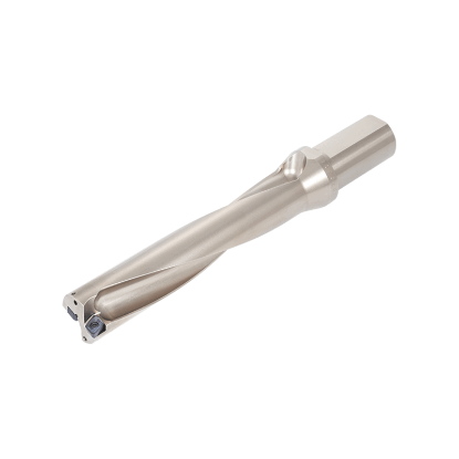 Picture of TUNGALOY TDX175F25-5 17.5mm TungDrill Twisted Indexable Insert Drill s, L/D=5, Flat cotter