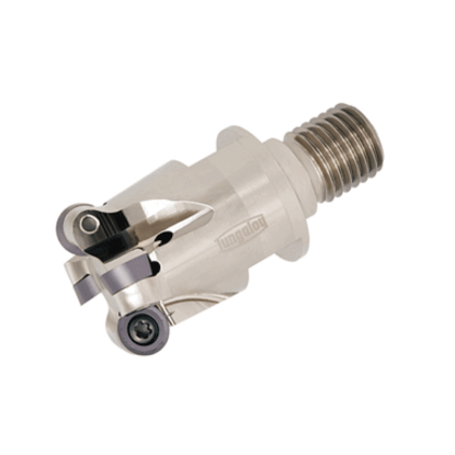 Picture of TUNGALOY HRP10R032MM16-04 Milling Cutter Button Cutter 1.260 Cutter Diameter Screw M12 2.480 OAL 4 Flute