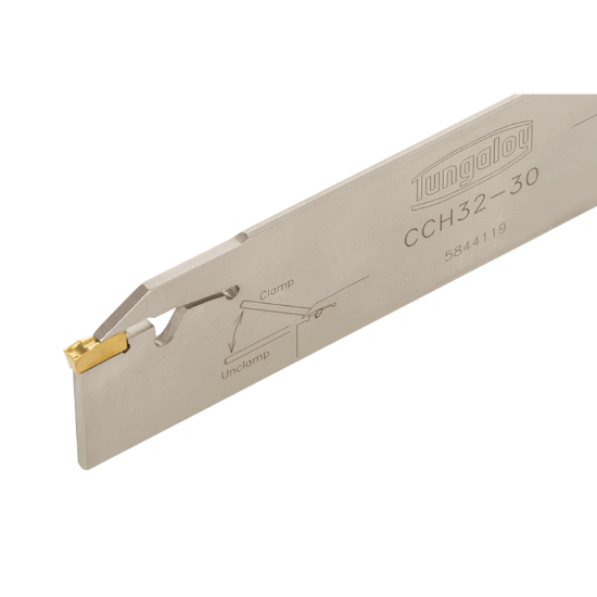 Picture of TUNGALOY CCH32-40U Clamp Down Cut Off,Grooving Blade Steel Square 0.126 Shank