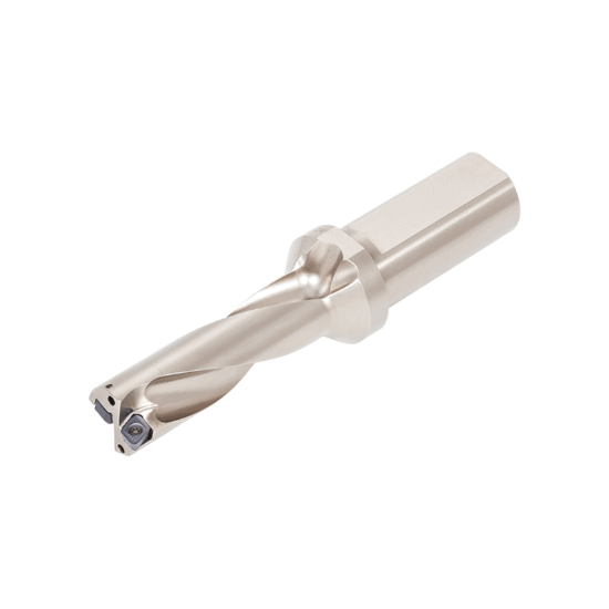 Picture of TUNGALOY TDX135F20-3 13.5mm TungDrill Twisted Indexable Insert Drill s, L/D=3, Flat cotter