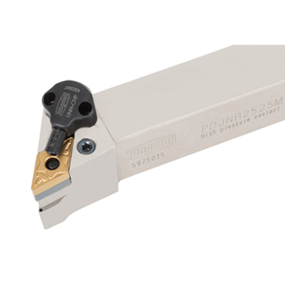 Picture of TUNGALOY PDJNR164-CHP Stick Tool 55.0° Insert Neg,J style, 93deg Approach , Steel Square 1.000 Shank