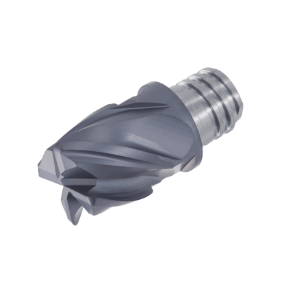 Picture of TUNGALOY VEH080L05.0R05I04S05 AH725 DIA 8MM SH T08 LOC 0.1969 OAL 0.3937End Mill,Replacable Head Standard Flute Standard Helix Carbide TiAlN Single End Corner Radius 0.0197 0.50MM TUNG MEISTER