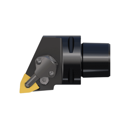 Picture of TUNGALOY C4PWLNR27050-08-CHP Quick Change Stick Tool Trigon Insert EcoTurn Toolholders , ISO 26623 1 (TungCap) , Neg,L style, 95deg Approach , Steel PSC "Capto Type" 1.574 Shank
