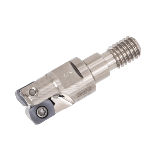 Picture of TUNGALOY HXLS02M010M06R02 Milling Cutter 0.394 Cutter Diameter Screw M06 1.240 OAL 2 Flute