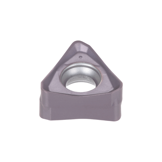 Picture of TUNGALOY TNMU070304PER-MJ AH120 Milling Insert Triangle AlTiN Carbide 0.015 Corner Radius