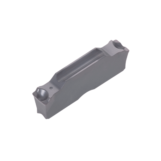 Picture of TUNGALOY DGL3-025 AH7025 Clamp Down Face Grooving Insert AlTiN 0.010 Corner Radius 0.118 Wide