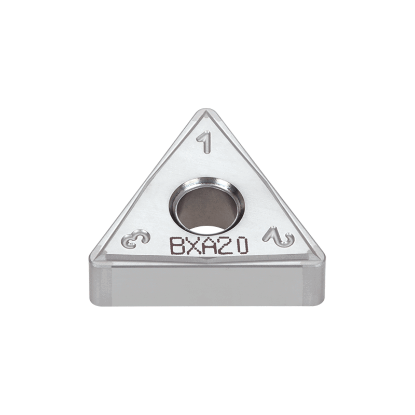 Picture of TUNGALOY 6QS-TNGG332-HM BXA20 Insert Triangle T-CBN 0.031 Corner Radius