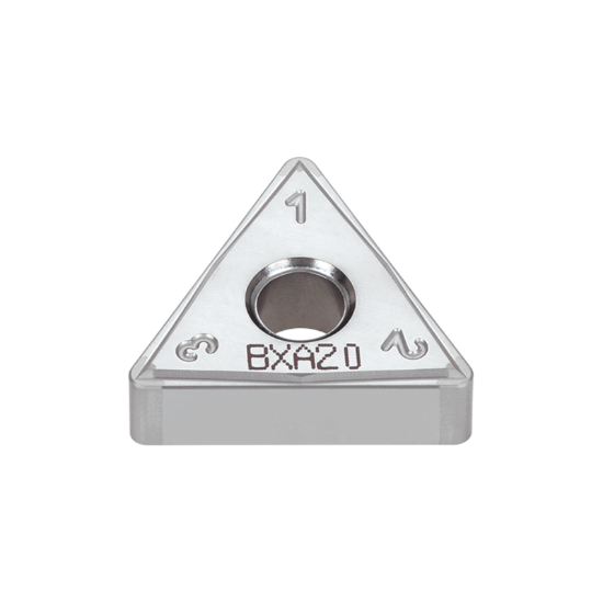 Picture of TUNGALOY 6QS-TNGG332-HM BXA20 Insert Triangle T-CBN 0.031 Corner Radius