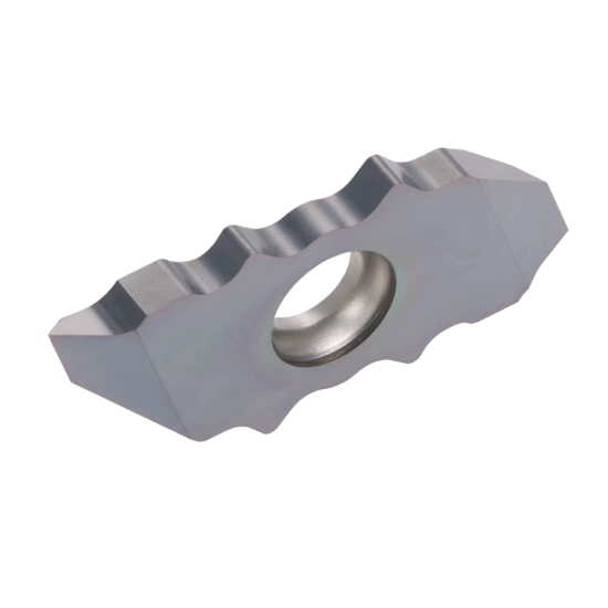 Picture of TUNGALOY JXTG12FL-60A-000 SH725 On Edge Groove Threading,Threading Insert Full Profile TiAlN 0.20MM - 0.40MM 60.0°