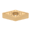 Picture of TUNGALOY VNMG2.331E SM T6130 Insert 35.0° TiCN 0.016 Corner Radius