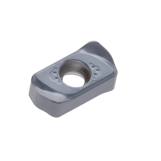 Picture of TUNGALOY LongU0303ZER-MH AH8005 Milling Insert Bar Bell AlTiN Carbide 0.047 Corner Radius
