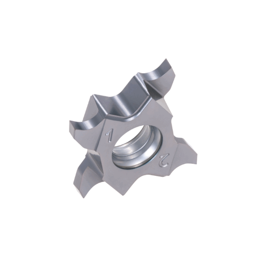 Picture of TUNGALOY TCP18L250-010-35 AH725 On Edge Cut Off,Grooving,Groove Turning Insert AlTiN 0.003 Corner Radius 0.098 Wide