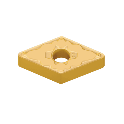 Picture of TUNGALOY DNMG442 FW T9215 Insert 55.0° TI + Al2O3 0.003 Corner Radius