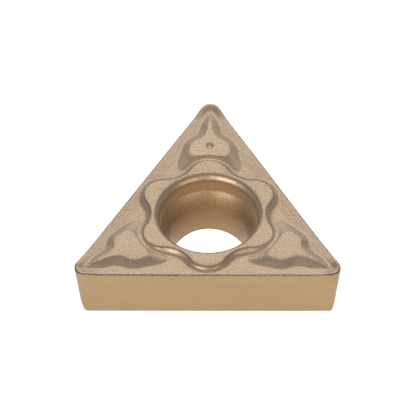 Picture of TUNGALOY TCMT32.51 TM T9215 Insert Triangle TI + Al2O3 0.016 Corner Radius