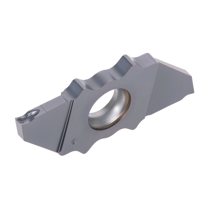 Picture of TUNGALOY JXPS20R20F SH725 On Edge Cut Off,Grooving Insert TiAlN 0.002 Corner Radius 0.079 Wide