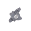 Picture of TUNGALOY TCS18R225-020 AH7025 On Edge Cut Off,Grooving,Groove Turning Insert AlTiN 0.008 Corner Radius 0.089 Wide