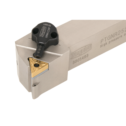 Picture of TUNGALOY PTGNL2525M16-CHP Stick Tool Triangle Insert Neg,G style, 91deg Approach , Steel Square 0.984 Shank