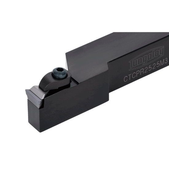 Picture of TUNGALOY CTCPR2525M3 Stick Tool Triangle Insert Posi,C style, 90deg Approach , Steel Square 0.984 Shank