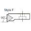 Picture of TUNGALOY CTFER12CA-16 Triangle Mill Boring Cartridge Steel Cartridge Shank