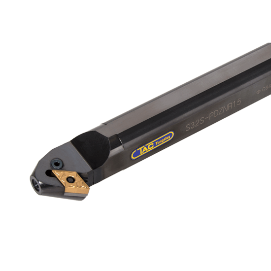 Picture of TUNGALOY S50U-PDZNR15 Boring Bar 55.0° Insert Neg,Z style, 93deg Approach , Steel Round 1.968 Shank