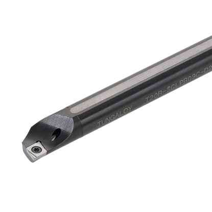 Picture of TUNGALOY T20R-SCLPR09 Boring Bar 80.0° Insert Posi,L style, 95deg Approach , Steel Round 0.787 Shank