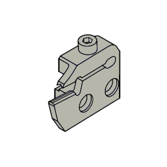 Picture of TUNGALOY FLL3NP Clamp Down Grooving Adapter Blade Steel