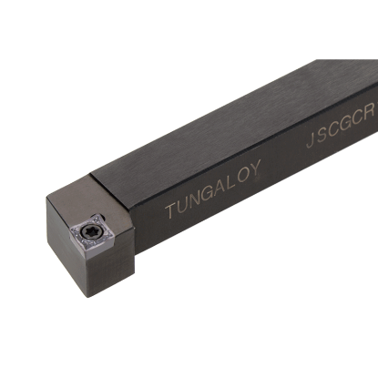 Picture of TUNGALOY JSCGCR1212H06 Stick Tool 80.0° Insert Posi,G style, 91deg Approach , Steel Square 0.472 Shank