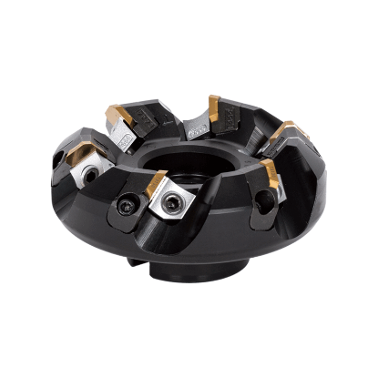 Picture of TUNGALOY TME4404RB Milling Cutter 45.0° 3.937 Cutter Diameter Shell Arbor 1.2500 7 Flute