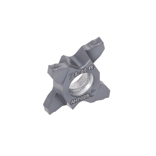 Picture of TUNGALOY TCS18R250-020 AH7025 On Edge Cut Off,Grooving,Groove Turning Insert AlTiN 0.008 Corner Radius 0.098 Wide