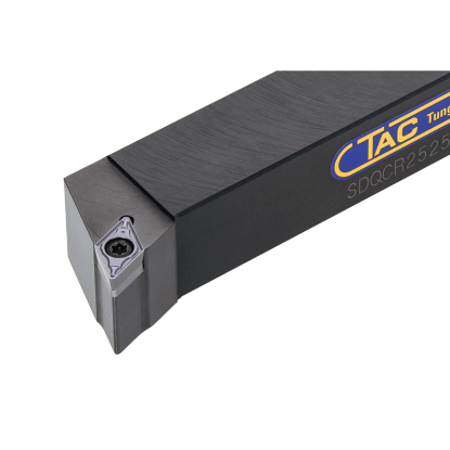 Picture of TUNGALOY SDQCR2525M11 Stick Tool 55.0° Insert Posi,Q/H style, 45deg Approach , Steel Square 0.984 Shank