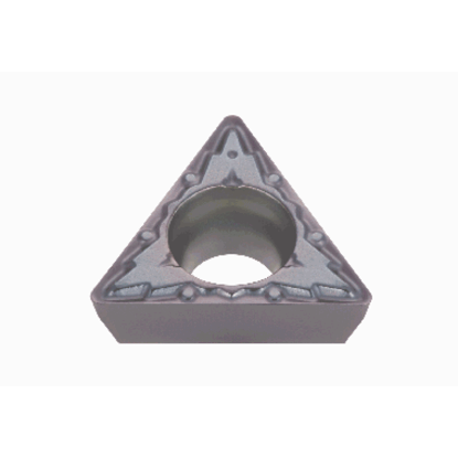 Picture of TUNGALOY TPMT32.51 PSF T9215 Insert Triangle TI + Al2O3 0.016 Corner Radius