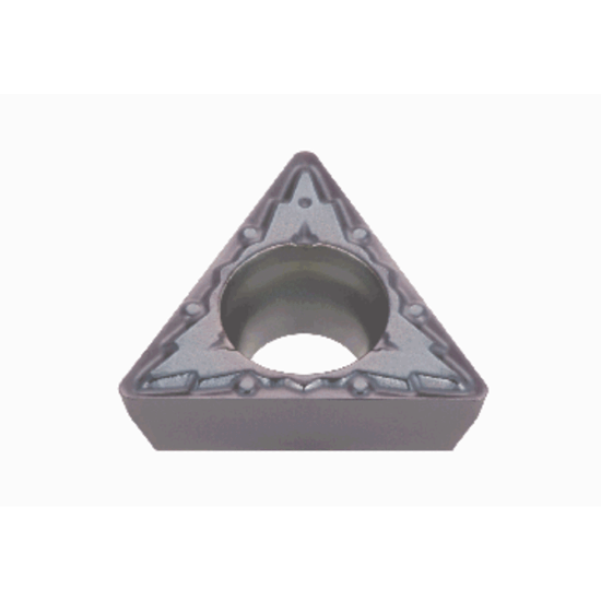 Picture of TUNGALOY TPMT32.51 PSF T9215 Insert Triangle TI + Al2O3 0.016 Corner Radius