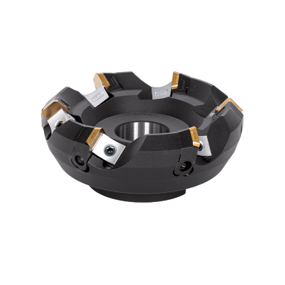 Picture of TUNGALOY TMD5404RI Milling Cutter 45.0° 3.937 Cutter Diameter Shell Arbor 1.2500 4 Flute