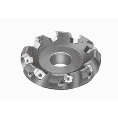Picture of TUNGALOY TME5404RI Milling Cutter 45.0° 3.937 Cutter Diameter Shell Arbor 1.2500 5 Flute
