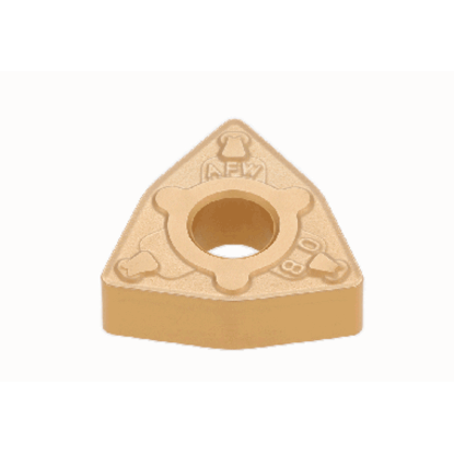 Picture of TUNGALOY WNMG432 AFW T9205 Insert Trigon TI + Al2O3 0.031 Corner Radius