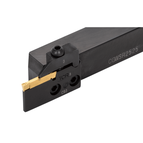 Picture of TUNGALOY CGWSR2525-CGDR6 Clamp Down Grooving Stick Tool Steel Square 0.984 Shank