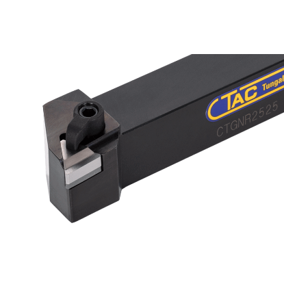 Picture of TUNGALOY CTGNR2525 Stick Tool Triangle Insert Neg,G style, 91deg Approach , Steel Square 0.984 Shank