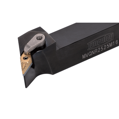 Picture of TUNGALOY MVQNL2020K16 Stick Tool 35.0° Insert Neg,Q/H style, 45deg Approach , Steel Square 0.787 Shank