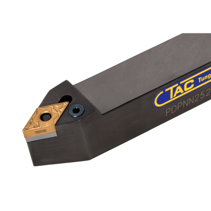 Picture of TUNGALOY PDPNN2525M15E Stick Tool 55.0° Insert Neg,P style, 62.5deg Approach , Steel Square 0.984 Shank