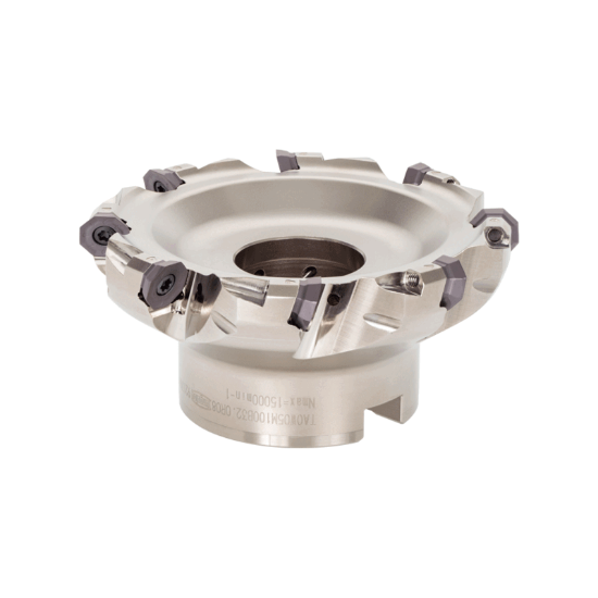 Picture of TUNGALOY TAOW05U2.50B0.75R05 Milling Cutter 41.0° 2.500 Cutter Diameter Shell Arbor 0.7500 5 Flute