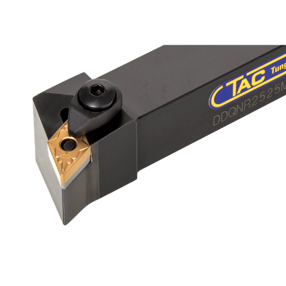 Picture of TUNGALOY DDQNL3225P1506 Stick Tool 55.0° Insert Neg,Q/H style, 45deg Approach , Steel Square 0.984 Shank