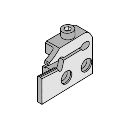 Picture of TUNGALOY FLR3GP Clamp Down Grooving Adapter Blade Steel